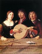 COSTA, Lorenzo Concert dfgj oil painting